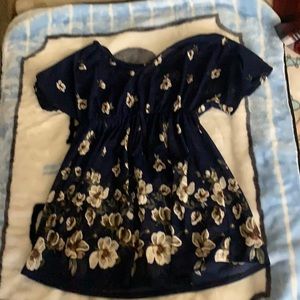 New Blue Maternity Shirt, Never Worn!